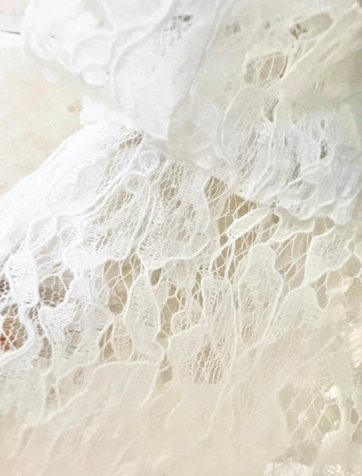 【アウトレット】(即納)シアーレースカーゴバミューダパンツ