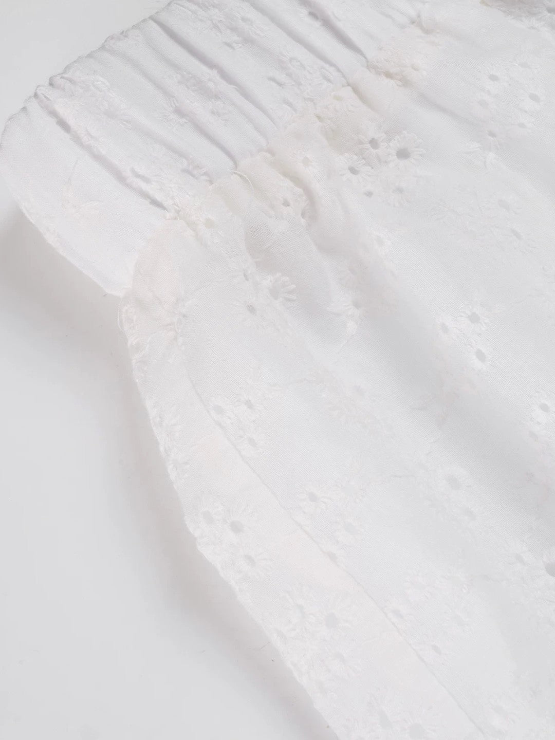 カットワークレースイージーパンツ