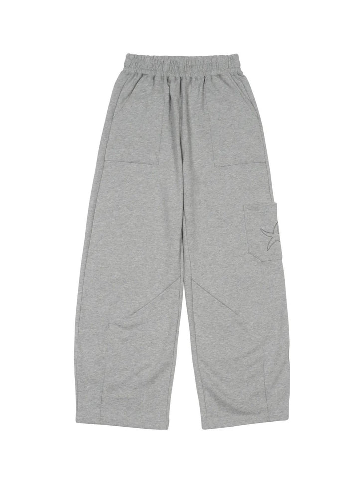 スターフィッシュポイントワイドスウェットパンツ