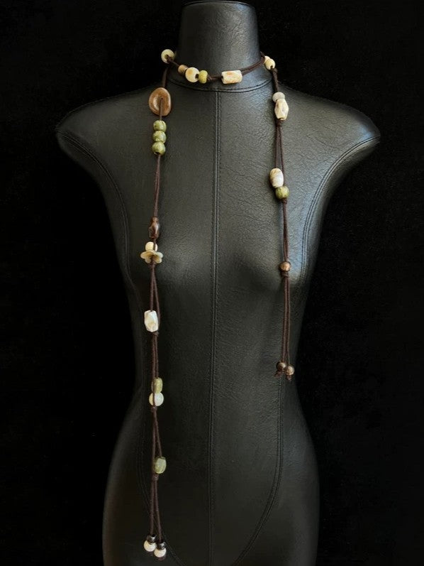 ビーズ付きベルト