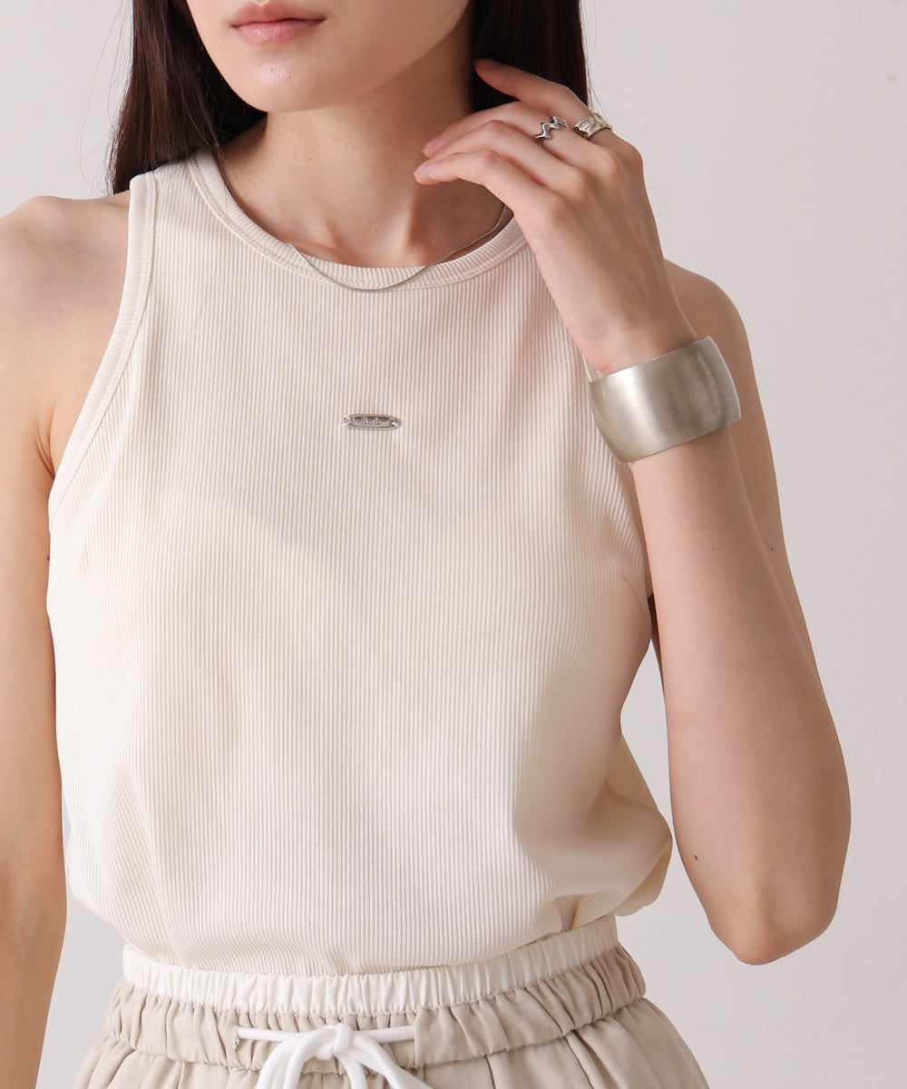 【 Select 】ロゴプレート付アメスリタンクトップ