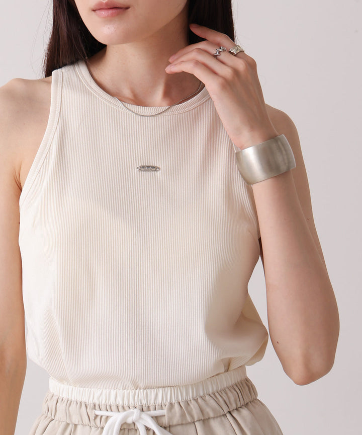 【 Select 】ロゴプレート付アメスリタンクトップ