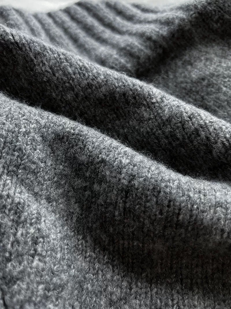 ウール混ニットボレロアンサンブル