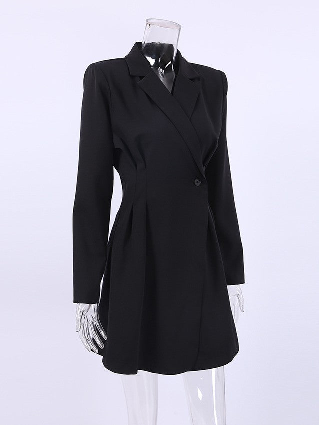 テーラードジャケットミニワンピース