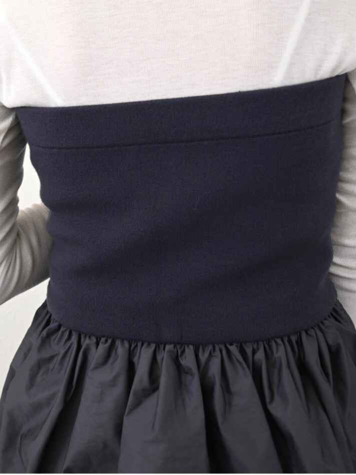 【 Select 】ニットコンビバルーンベアトップ