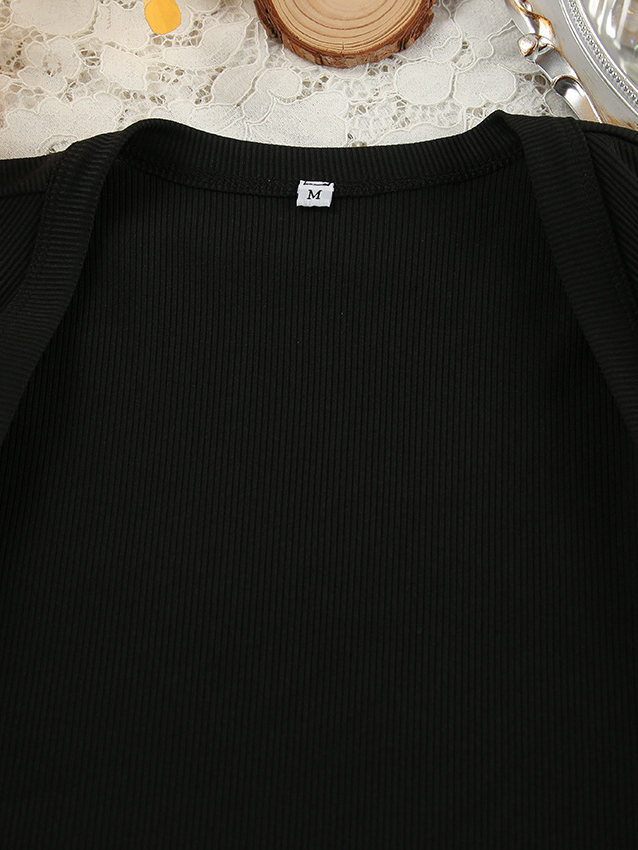 フィンガーホールカーディガン3ピースセット