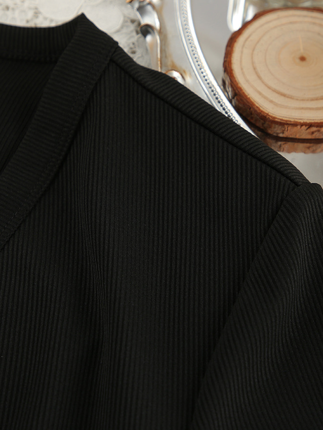 フィンガーホールカーディガン3ピースセット