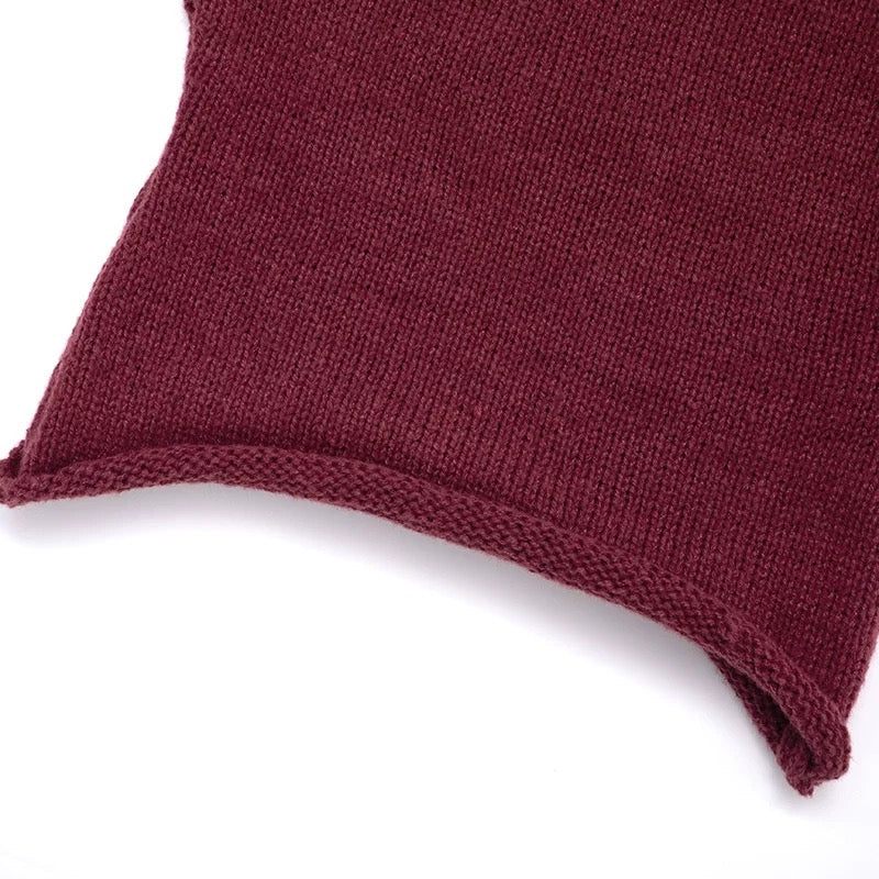 ベルスリーブオフショルニット