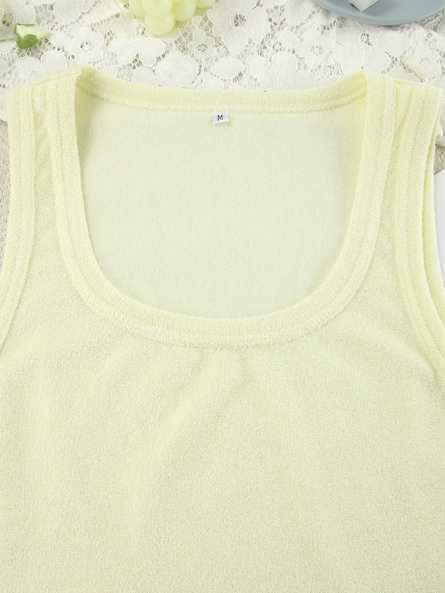 テリータンクトップショートパンツセット