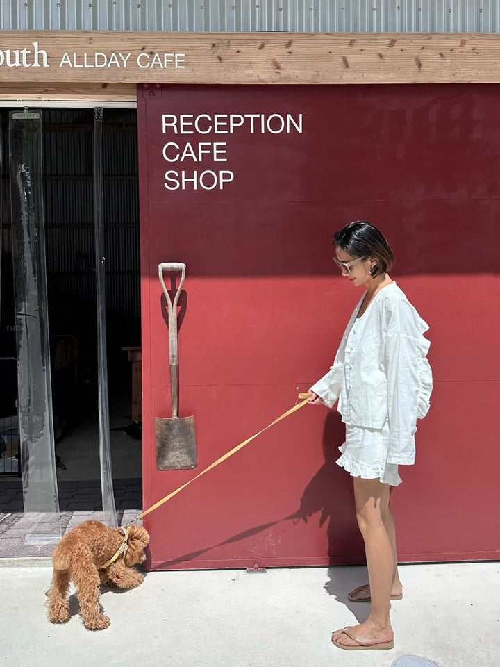 フリル付きブラウスショーツセット