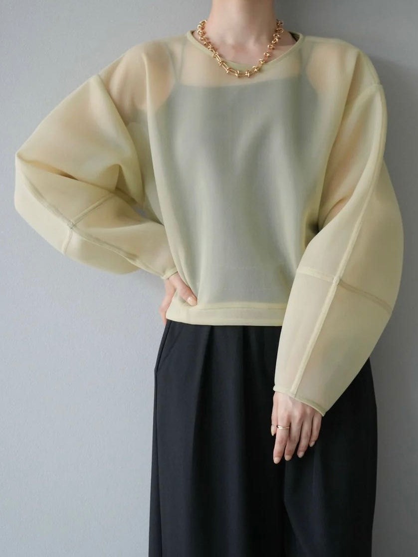 【 Select 】シアーダンボールコクーンプルオーバー