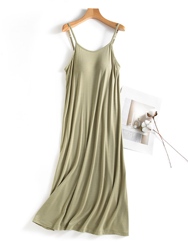 カップインベーシックキャミソールワンピース