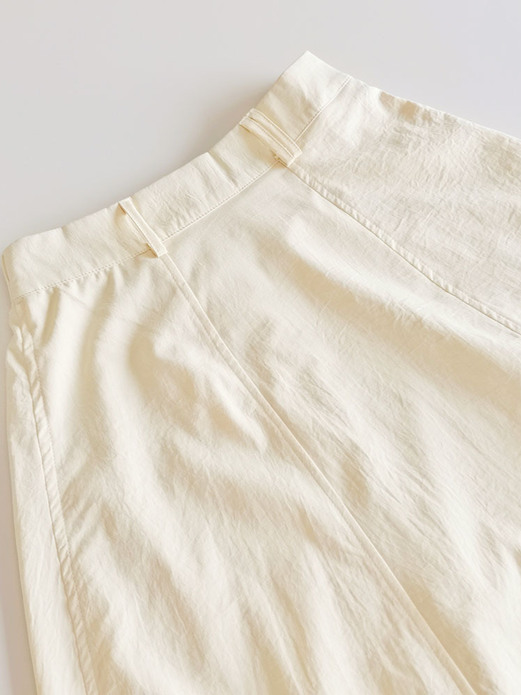 バルーンシルエットミディスカート