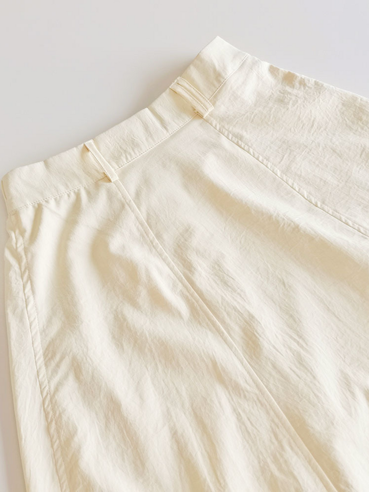 バルーンシルエットミディスカート