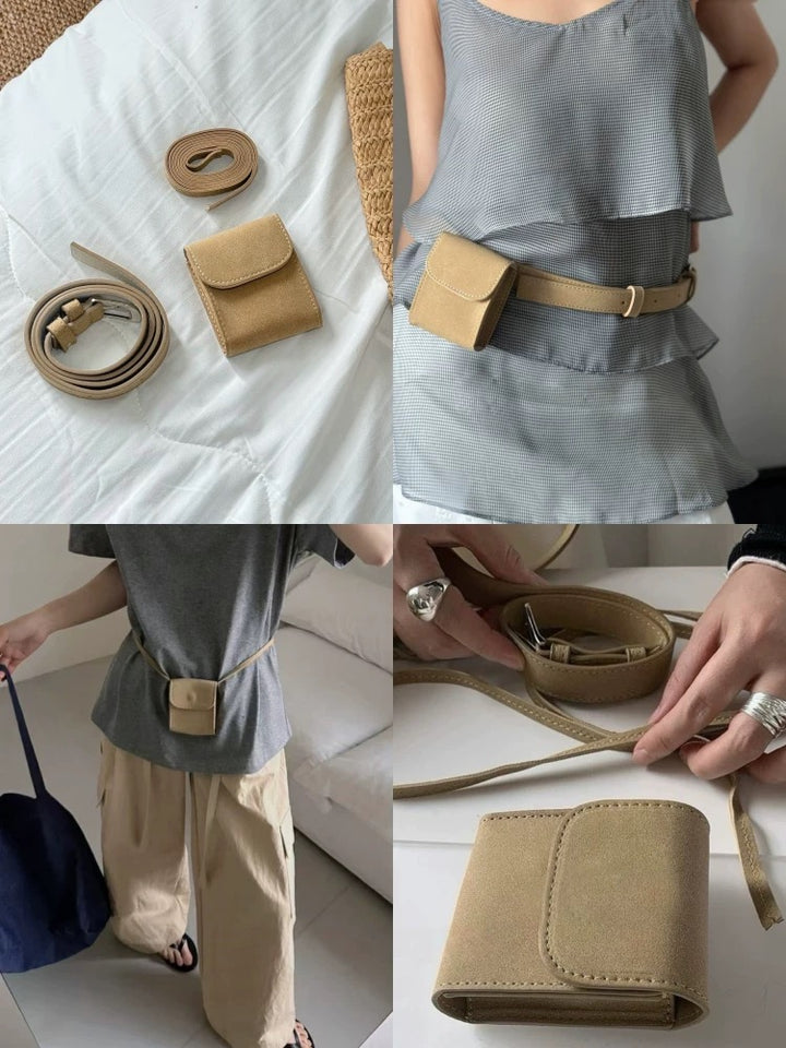 2WAYミニマルマルチポーチベルト