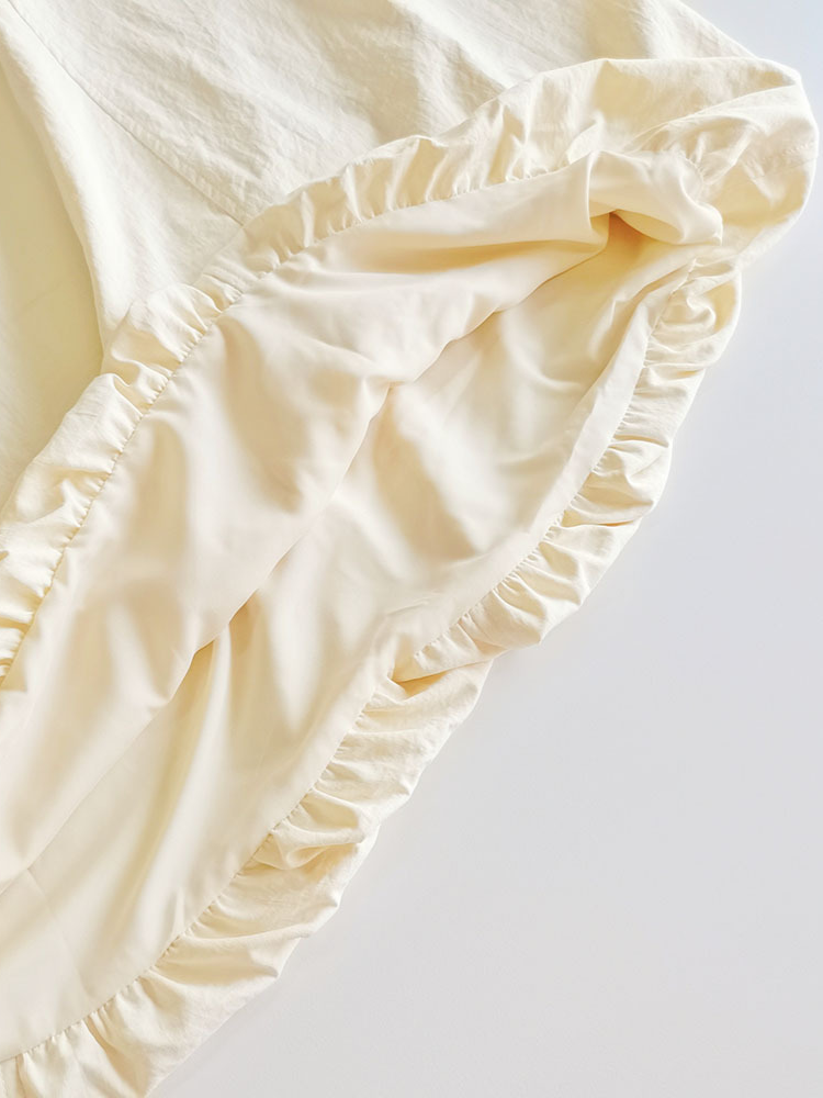 バルーンシルエットミディスカート