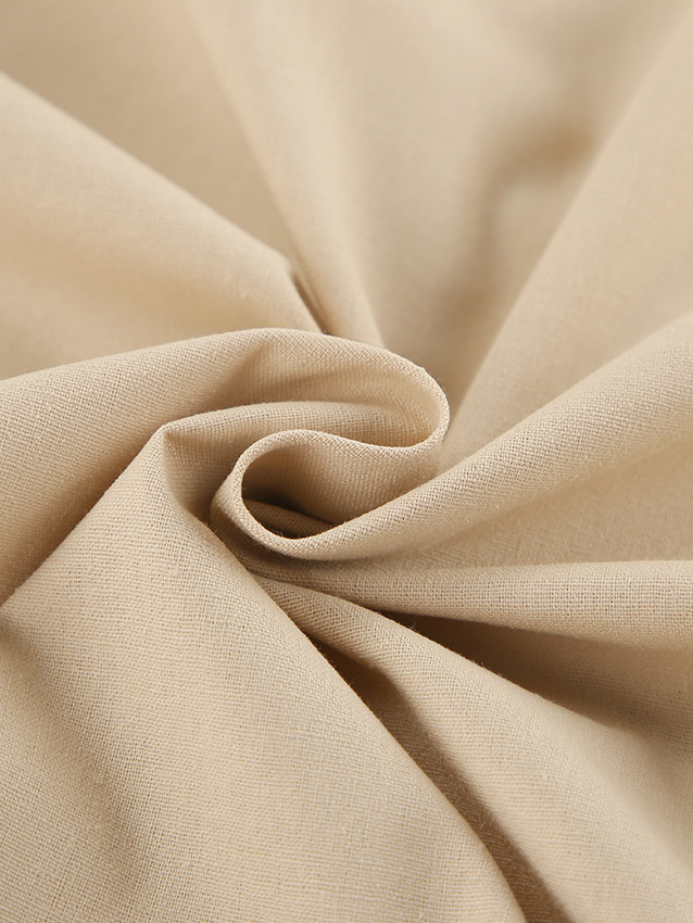 リネンブレンドスリーブレスジャケットショーツセット