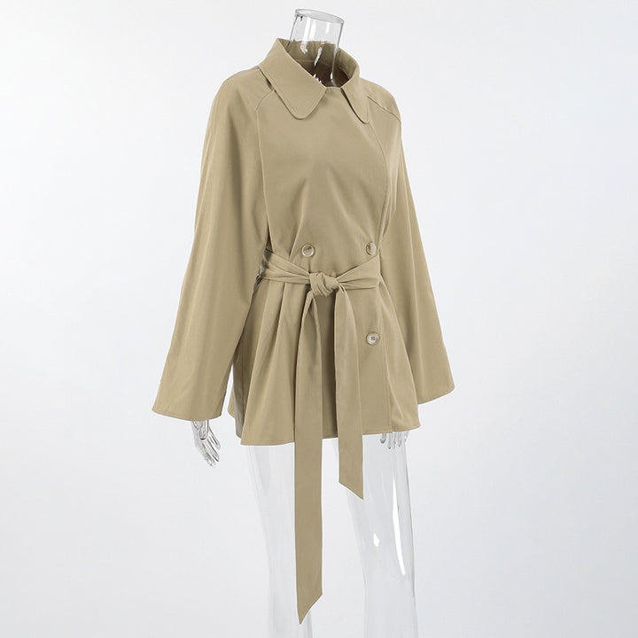 ハーフレングストレンチコート