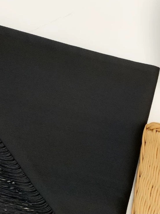 フリンジラップスカーフ