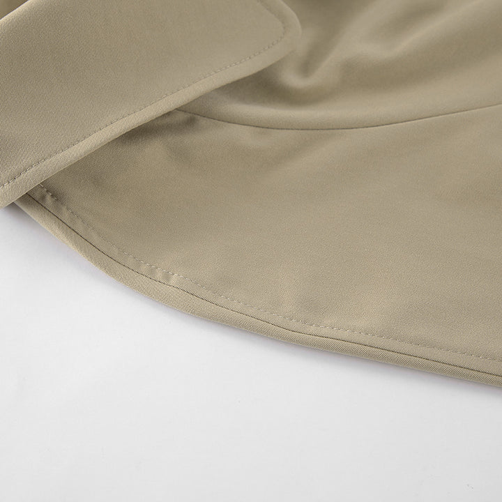 ハーフレングストレンチコート