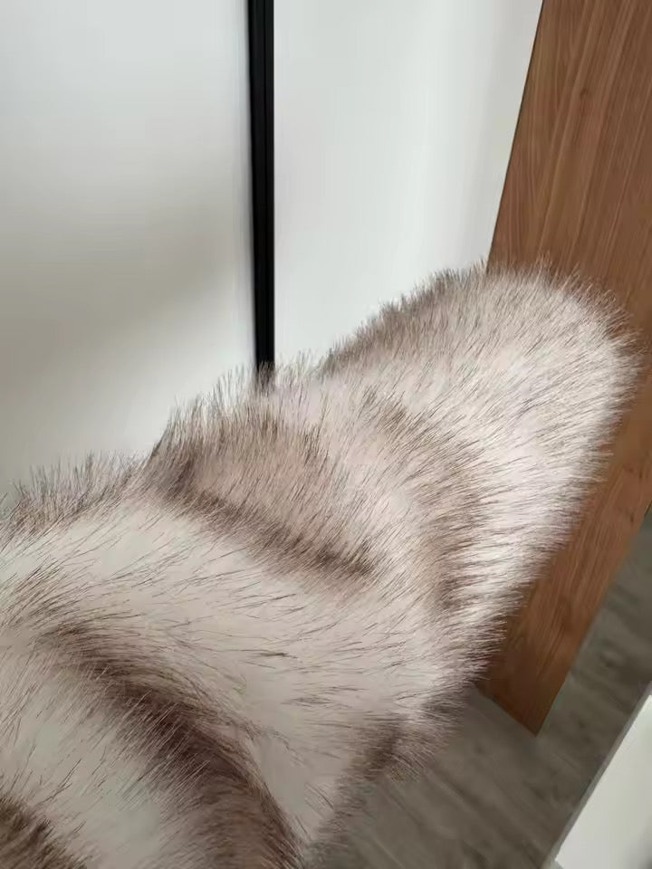 オーバーサイズフェイクファージャケット