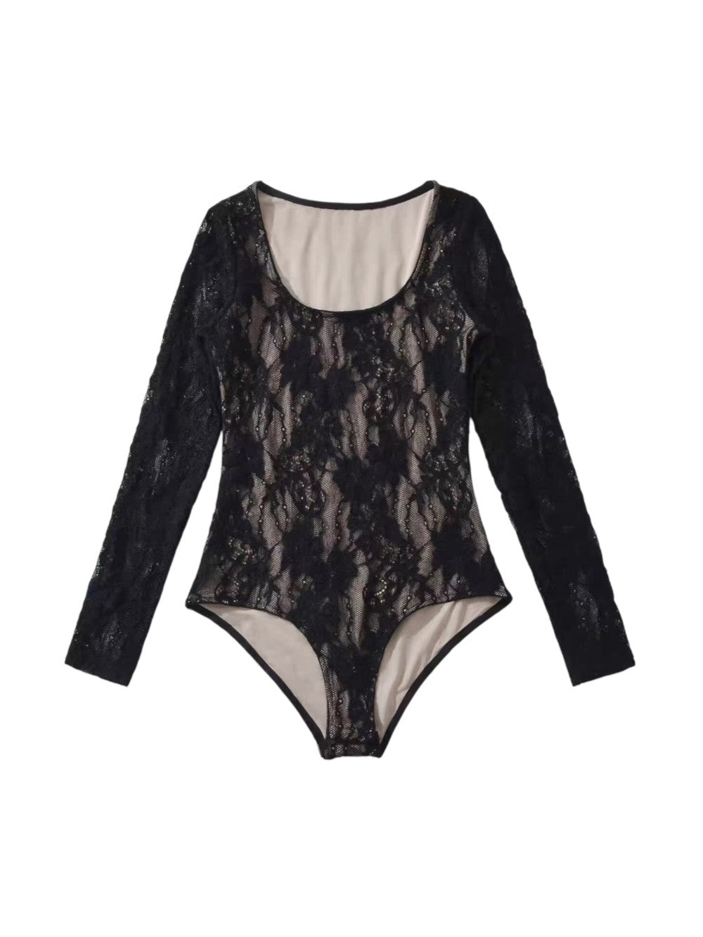 総レースボディースーツ