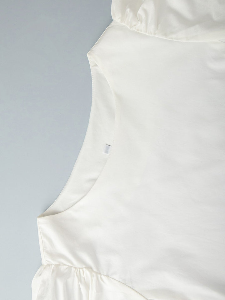 コットンギャザーバルーンワンピース