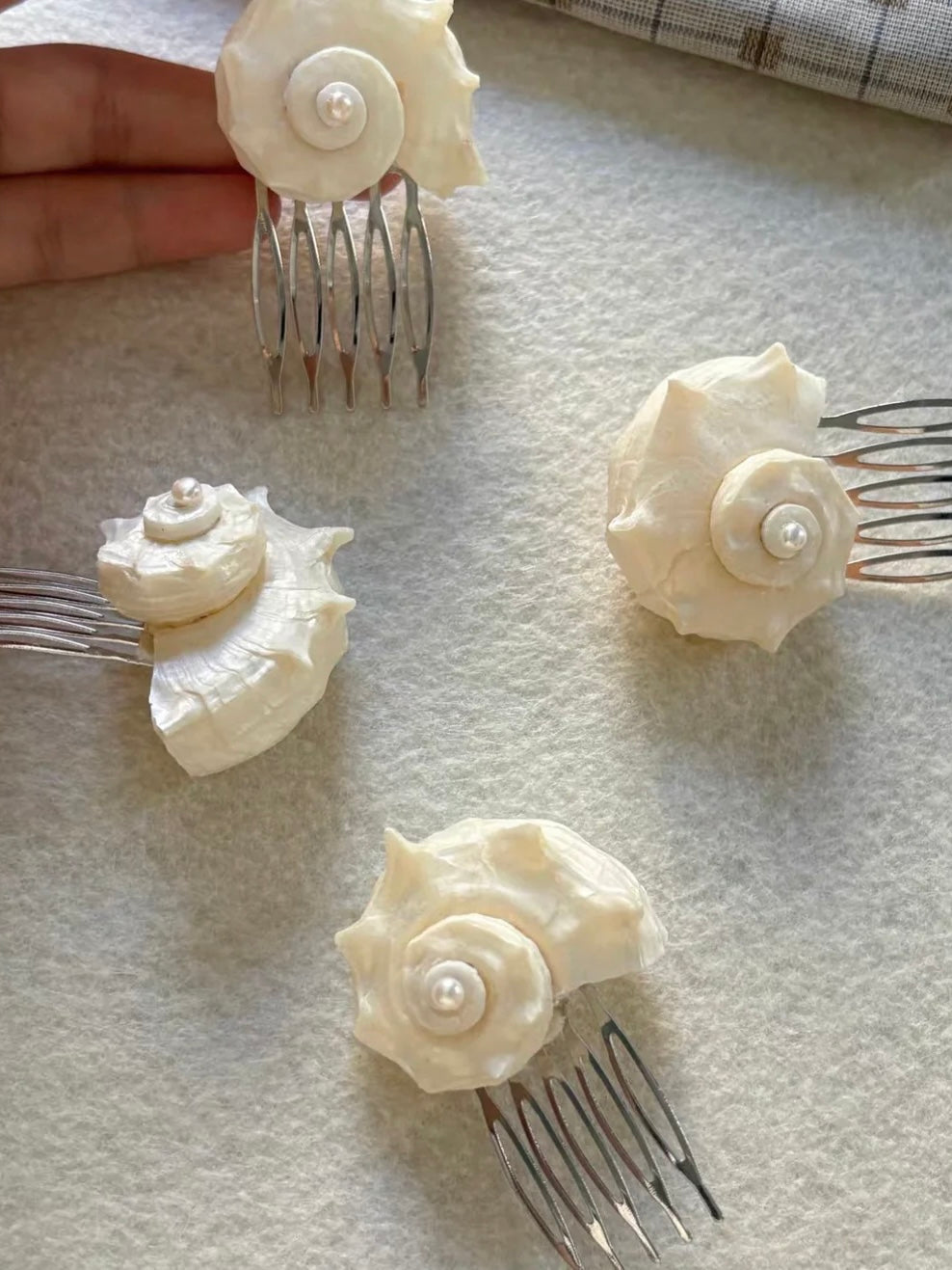 シェル付きヘアコーム