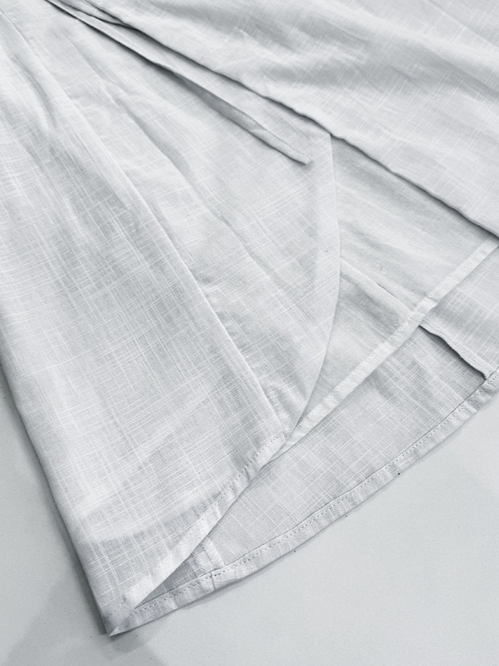 スリーブレスカシュクールミニワンピース