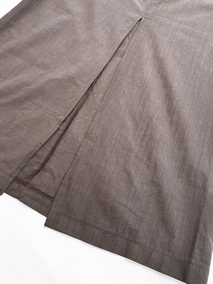 ロングシェイプベストスカートセット