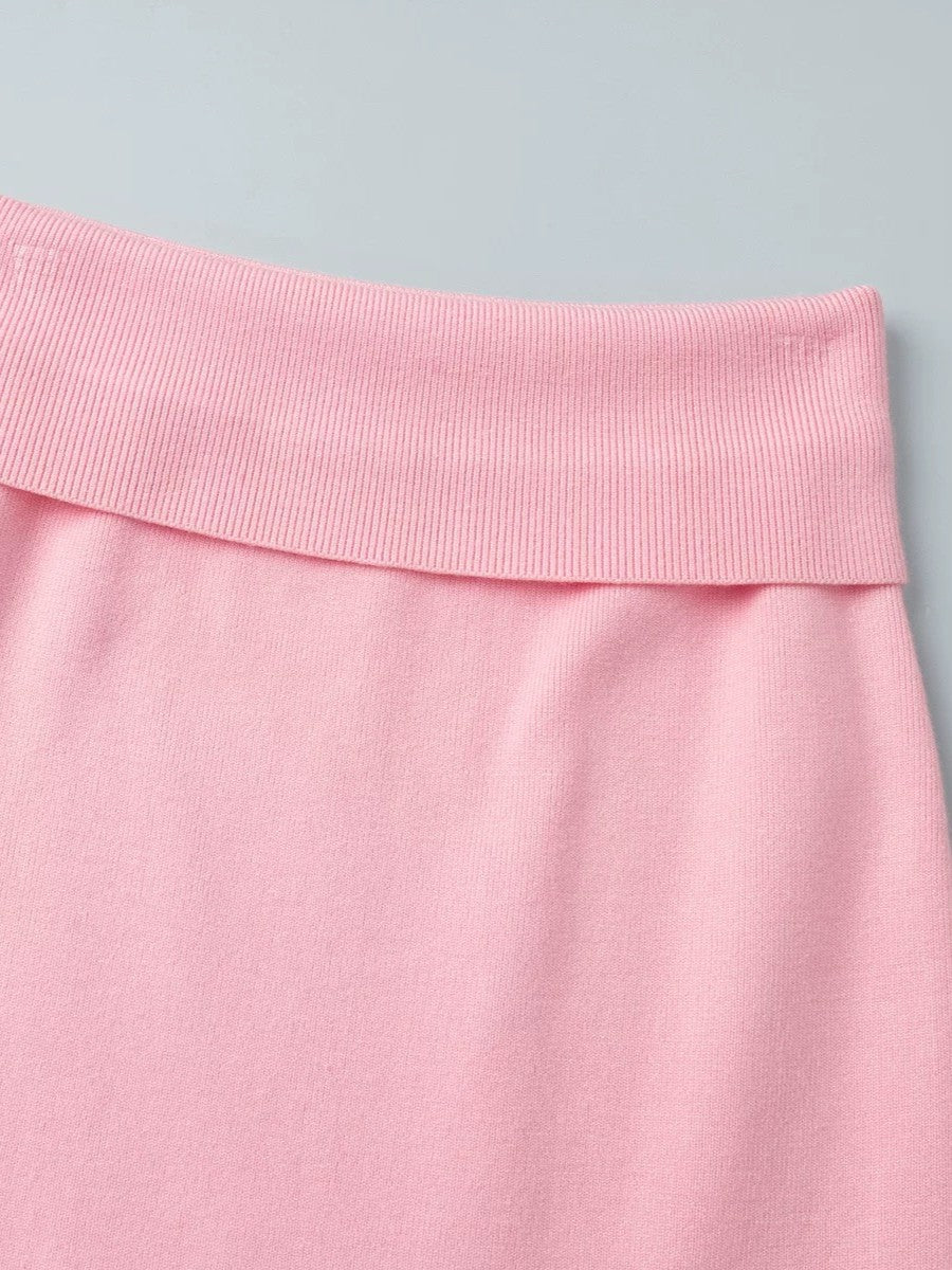 ニットカーディガン3点セットアンサンブル