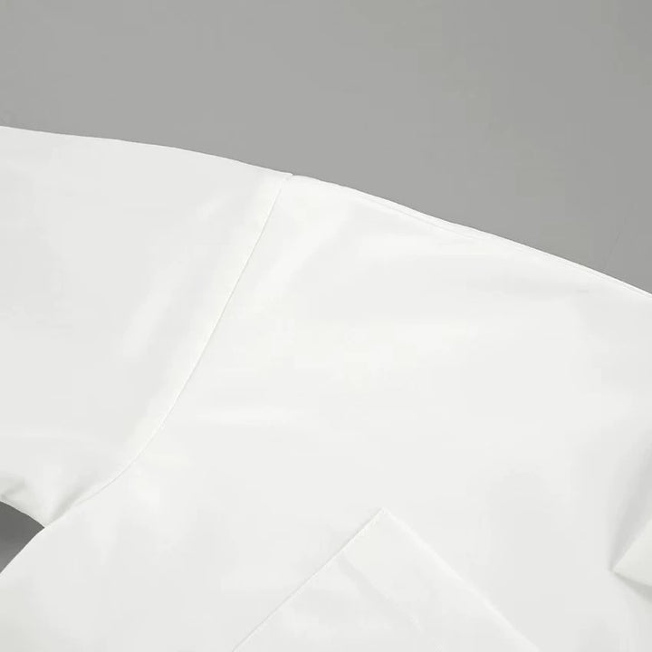 フロントスリットシャツマキシワンピース