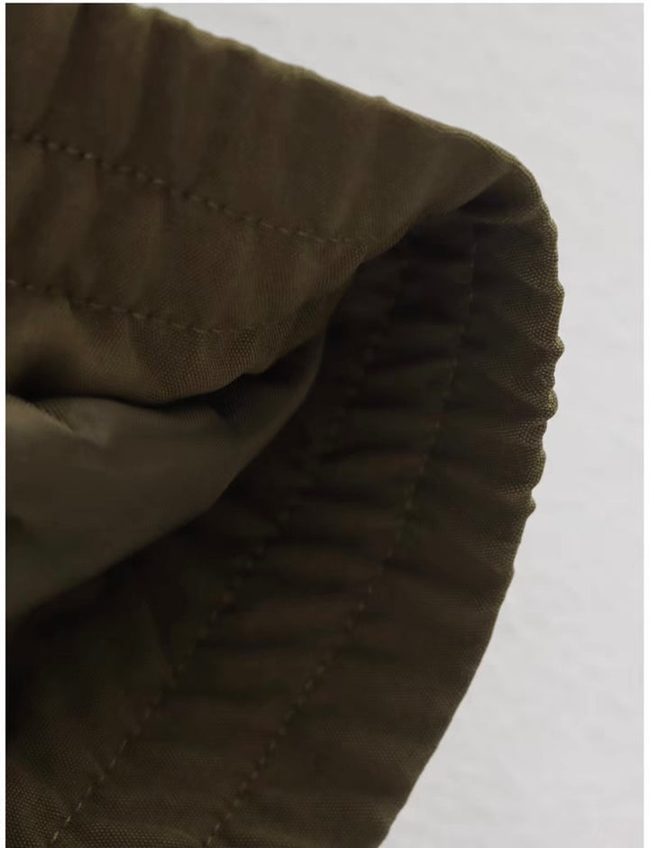 フラワー柄キルティングジャケット