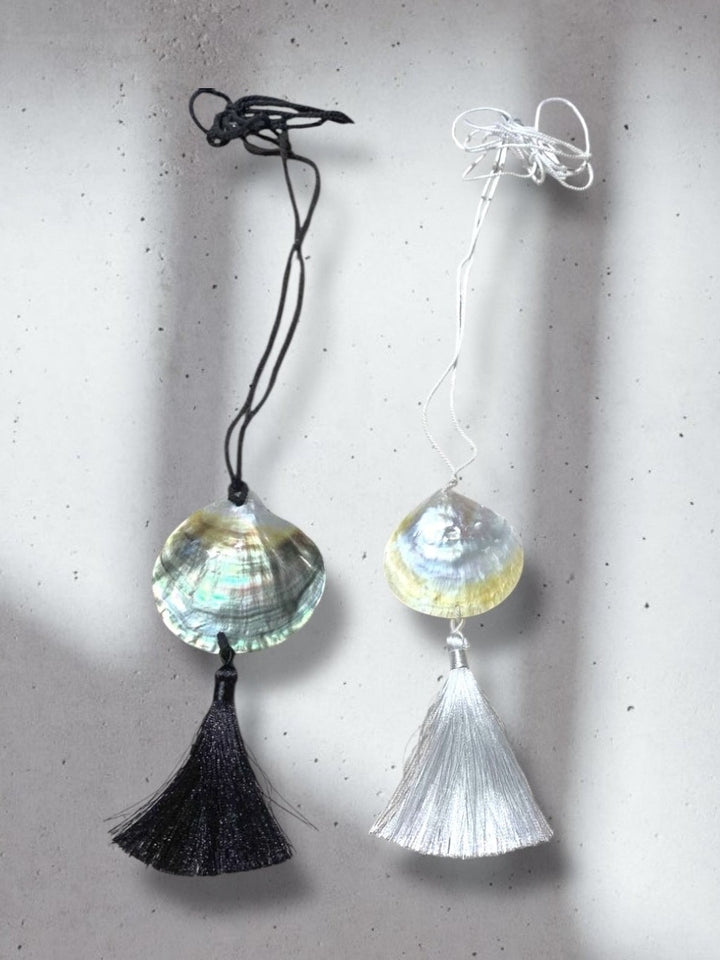 【アウトレット】(即納) リアルシェルタッセルネックレス