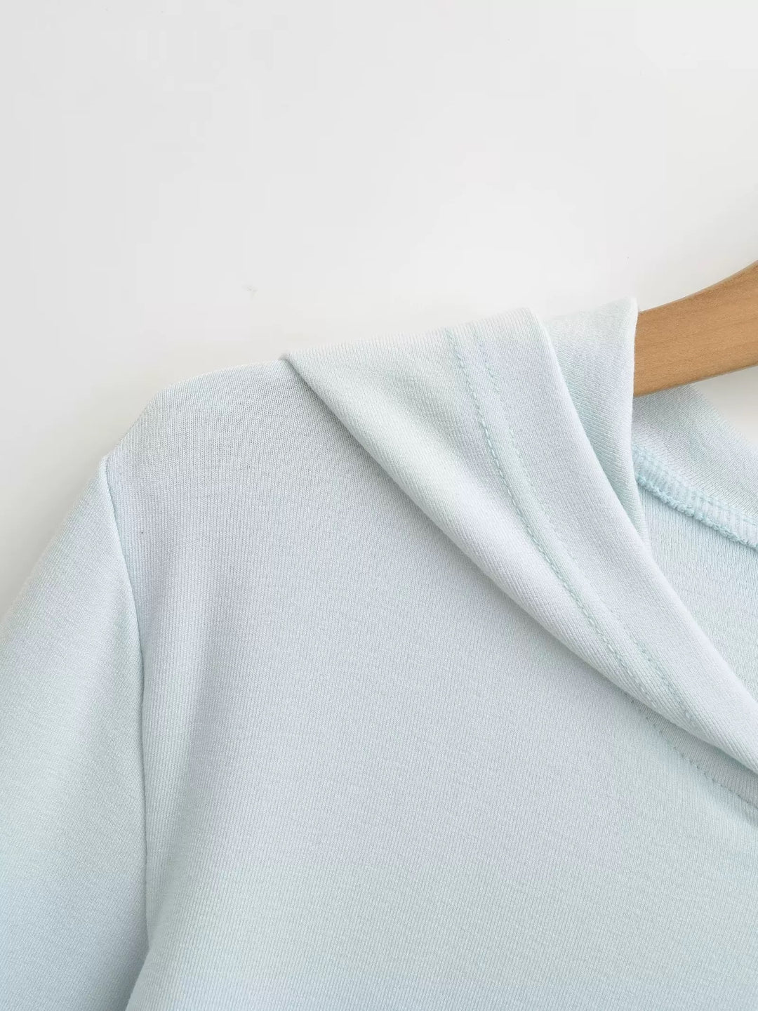 ベーシックソリッドカラージップアップパーカー