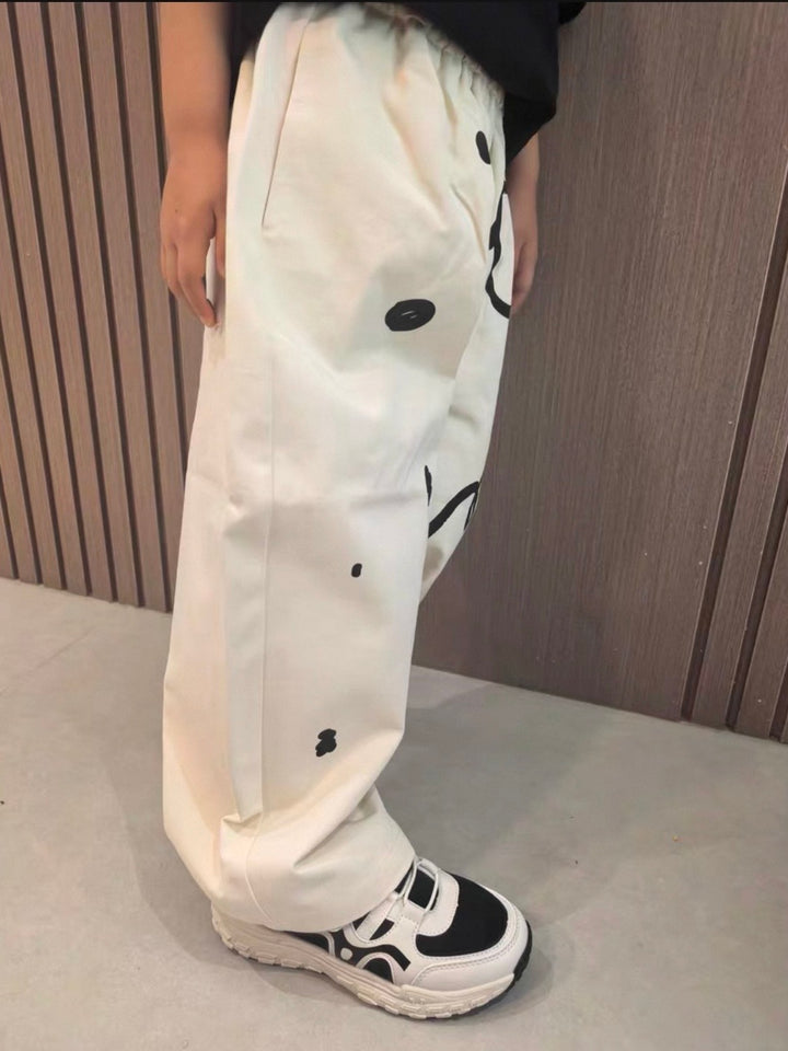 【KIDS】ニュアンスアートデザインパンツ