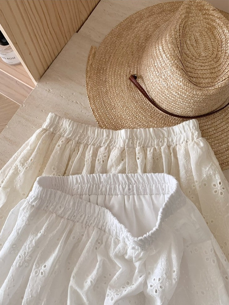 ビーズタッセルカットワークレースセットアップ