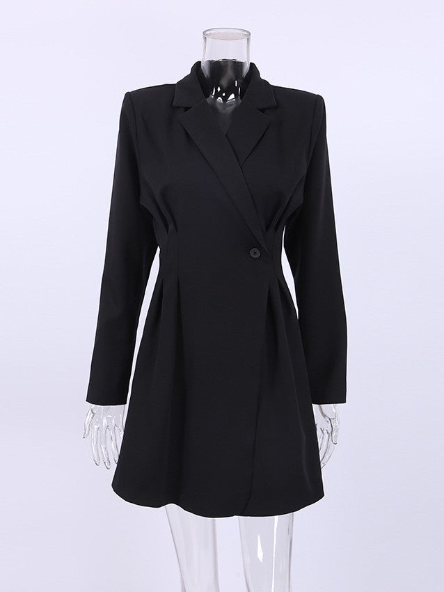 テーラードジャケットミニワンピース