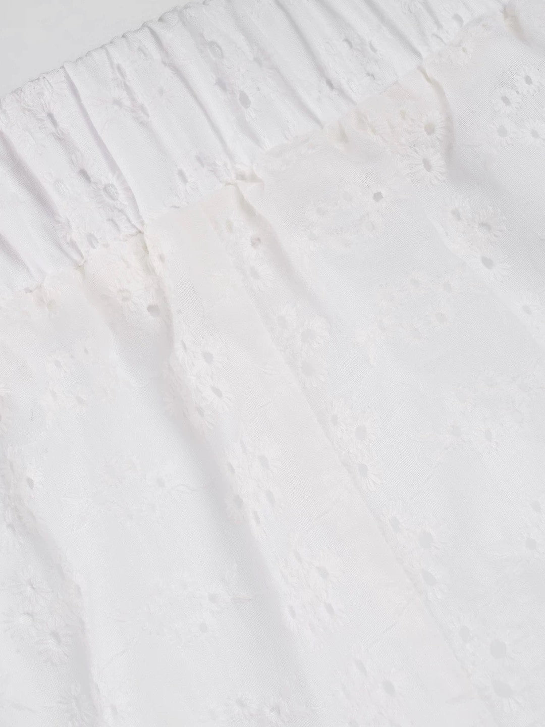 カットワークレースイージーパンツ