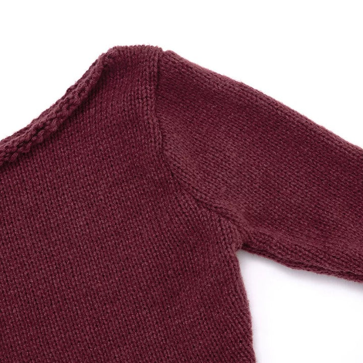 ベルスリーブオフショルニット