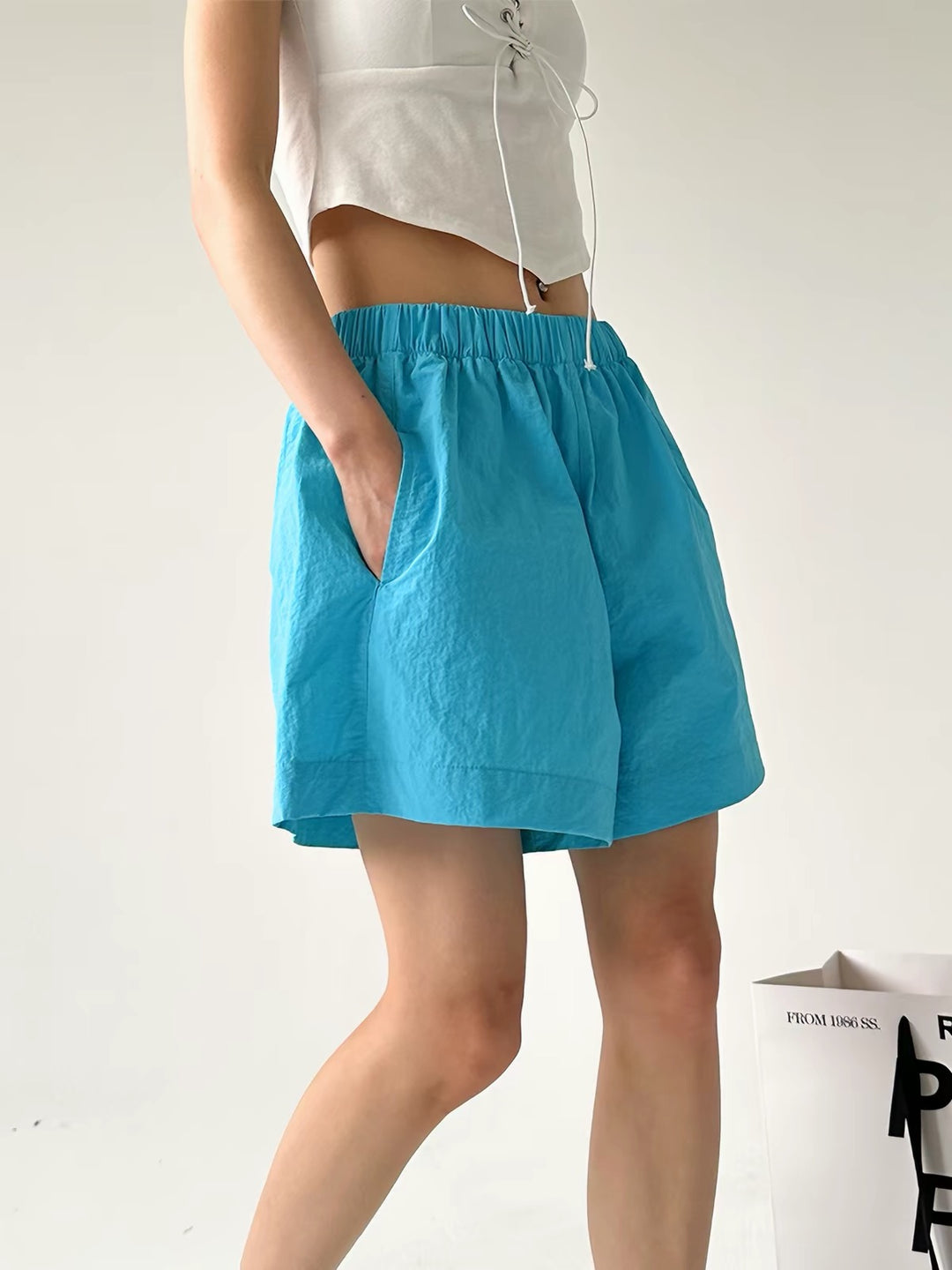 コットンAラインショートパンツ