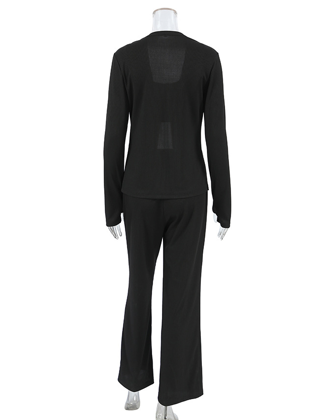 フィンガーホールカーディガン3ピースセット