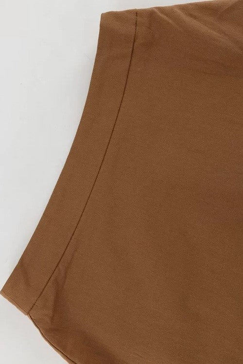 ワイドスリーブクロップドトップスカート