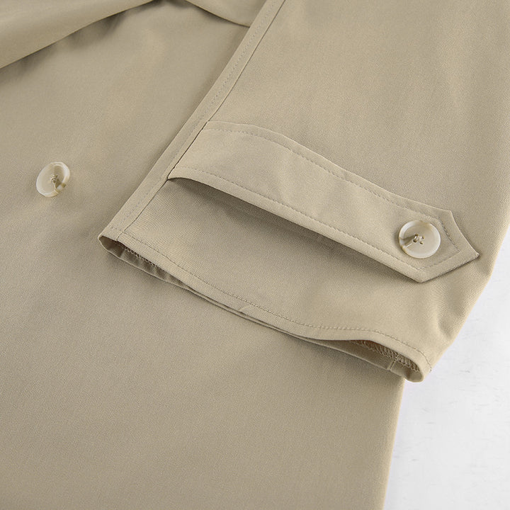 ハーフレングストレンチコート