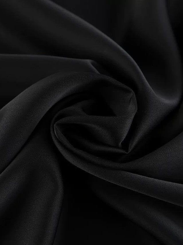 サテンポケット付きワンピース