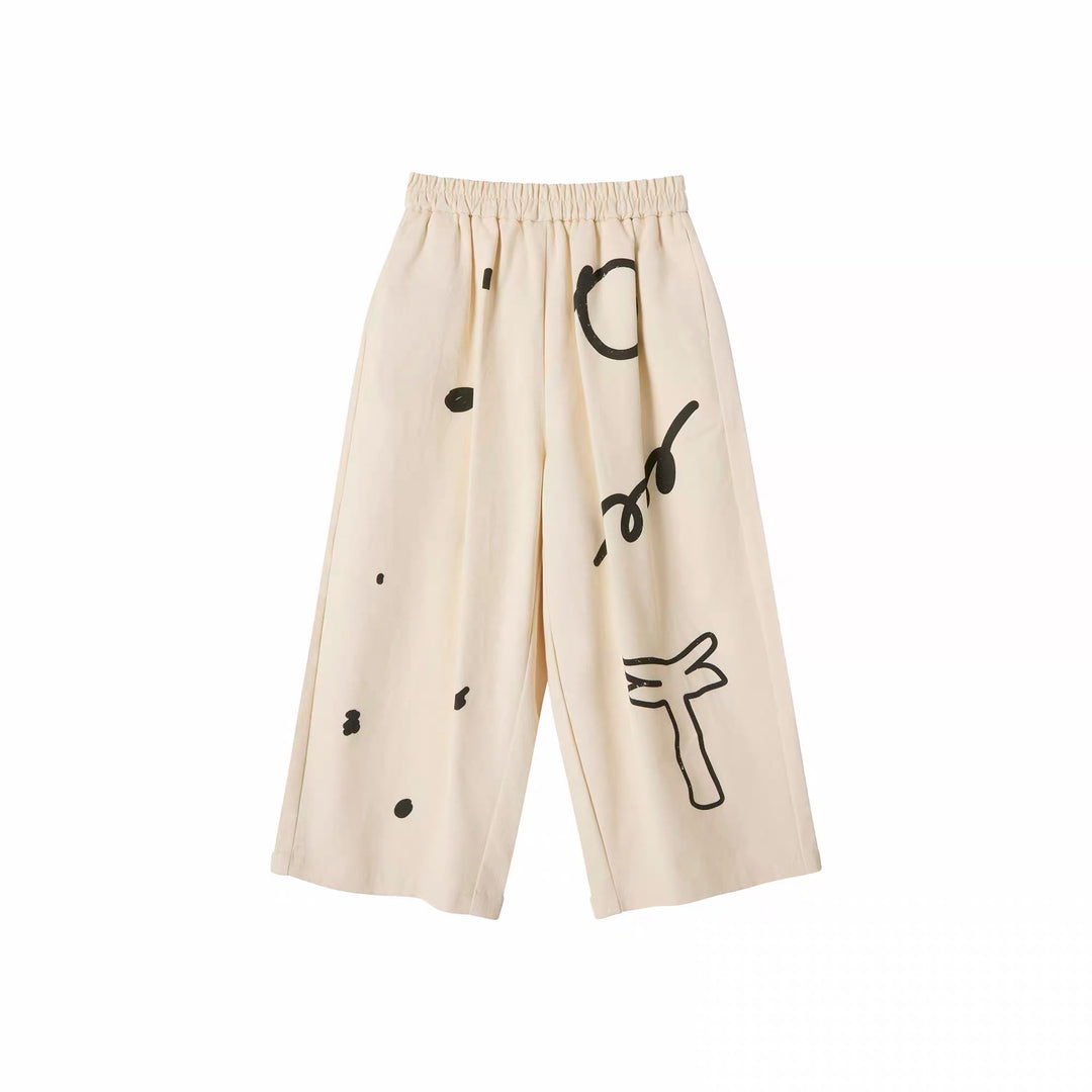 【KIDS】ニュアンスアートデザインパンツ