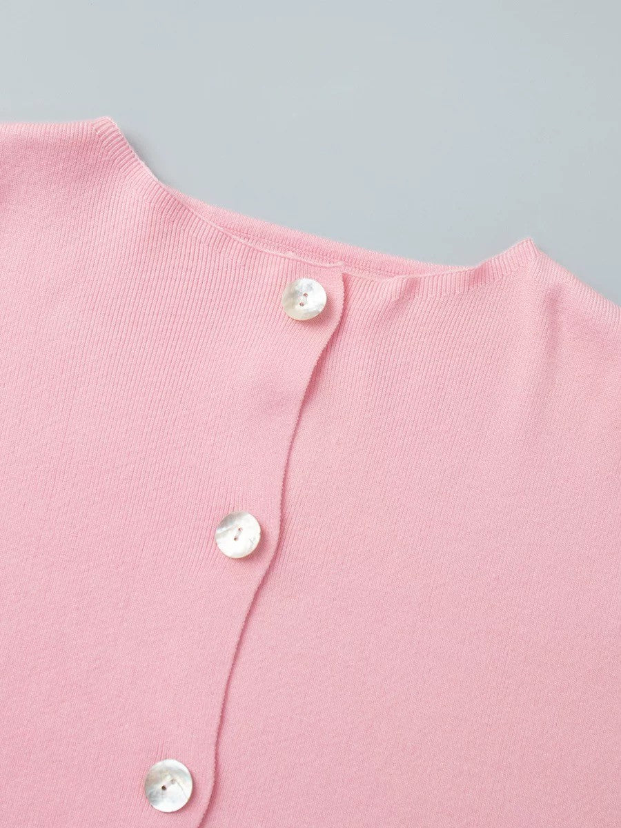 ニットカーディガン3点セットアンサンブル