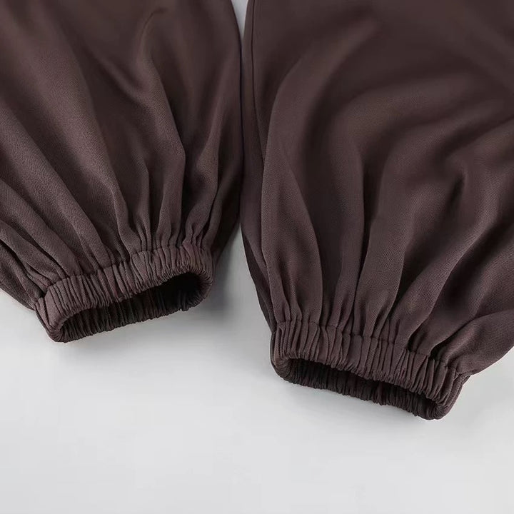 タック入りバルーンパンツジャケットセット