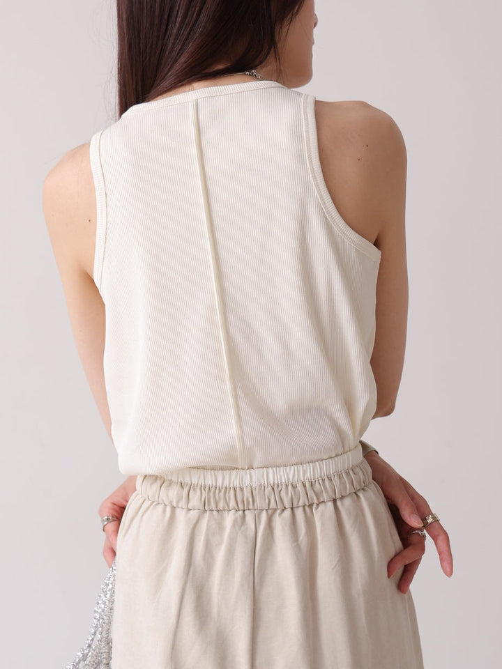 【 Select 】ロゴプレート付アメスリタンクトップ