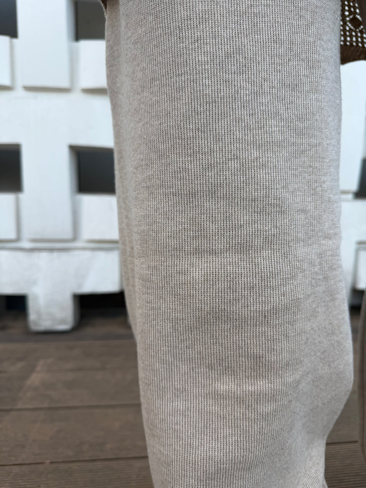 【アウトレット】(即納) レイヤードスカートドッキングニットパンツ